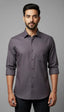 Chinar Plus Men's Cotton Blend Shirt