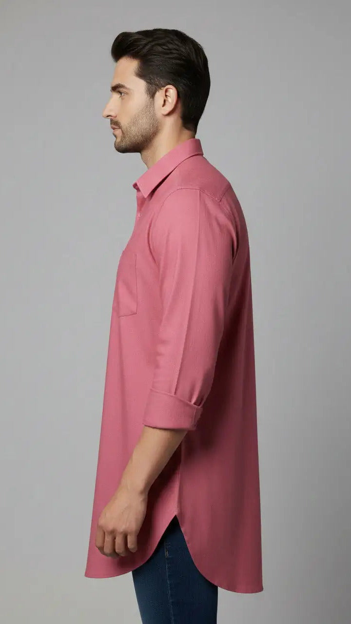 Pink Cotton Shirt Secondary image