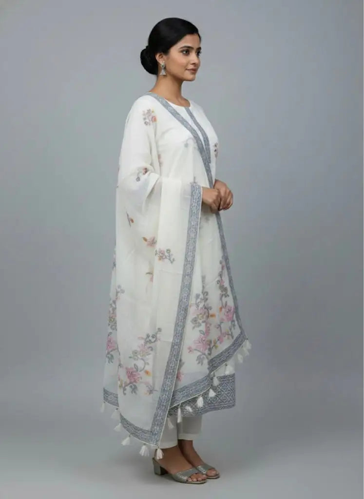Meghali Women's Cotton Suit Secondary image