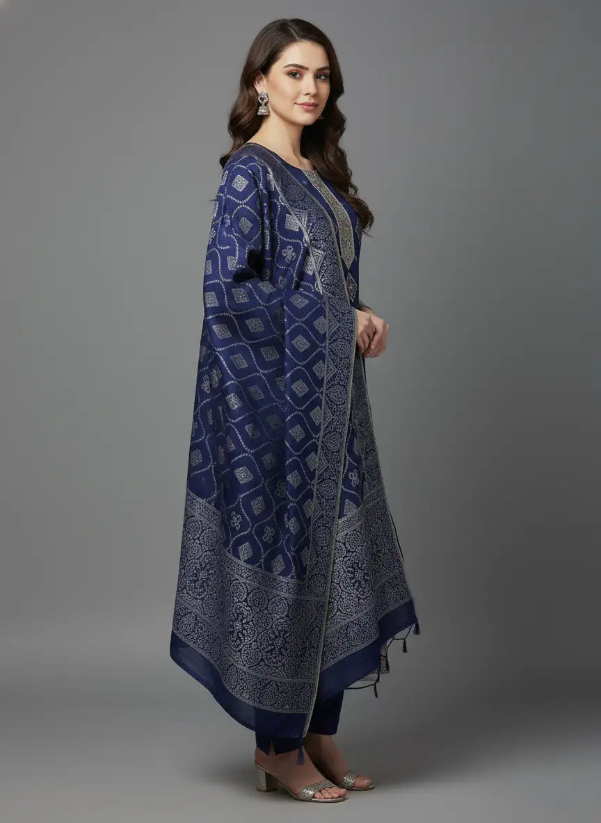 M.K.Salwar Women's Kurti Secondary image
