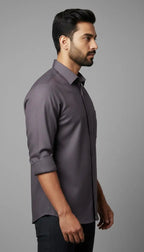 Chinar Plus Men's Cotton Blend Shirt