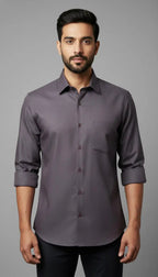 Chinar Plus Men's Cotton Blend Shirt