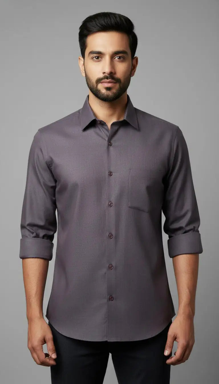 Chinar Plus Men's Cotton Blend Shirt Main image