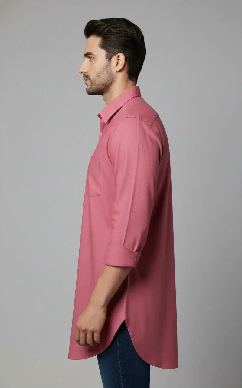Lemon Square Men's Cotton Blend Shirt Secondary image