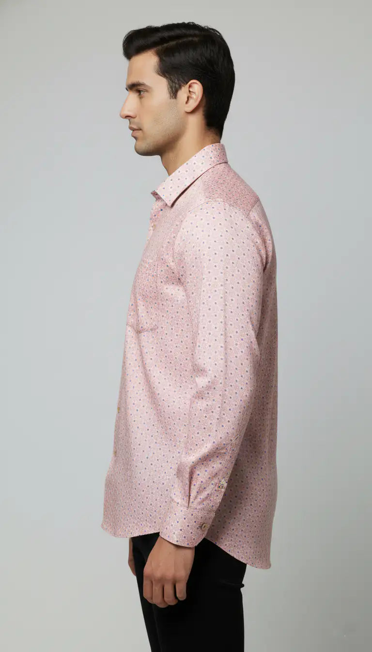 Chinar Plus Men's Cotton Blend Shirt Secondary image