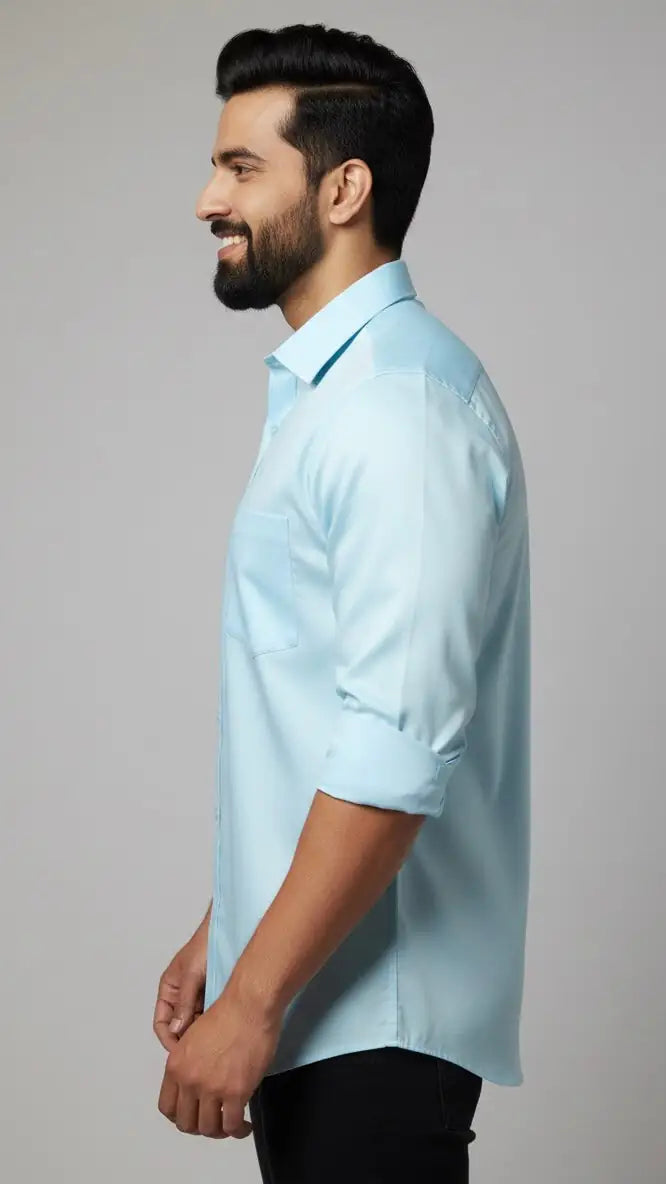 Chinar Plus Men's Cotton Blend Shirt Secondary image