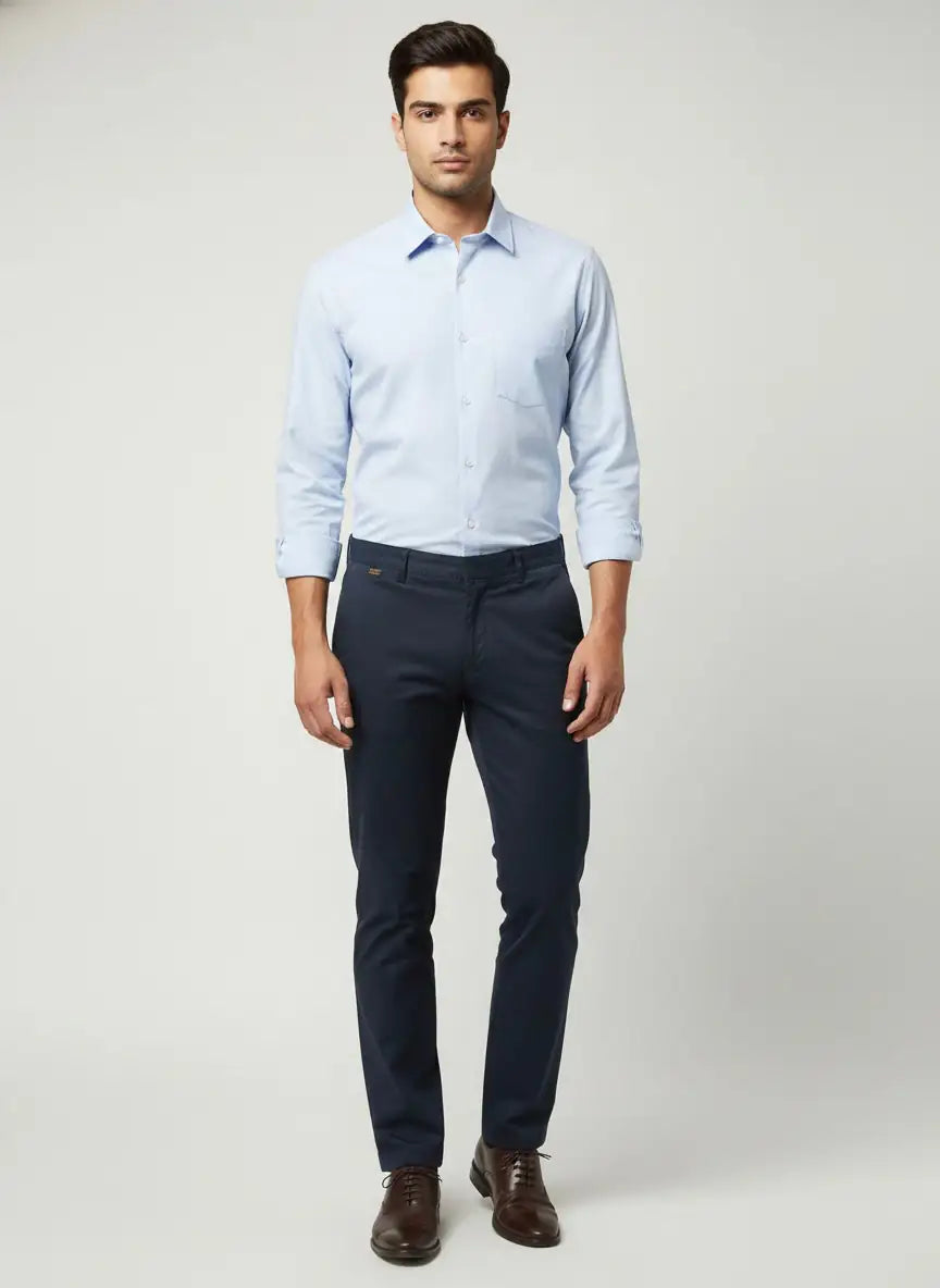 Trouser Men's Cotton Blend Trouser Secondary image