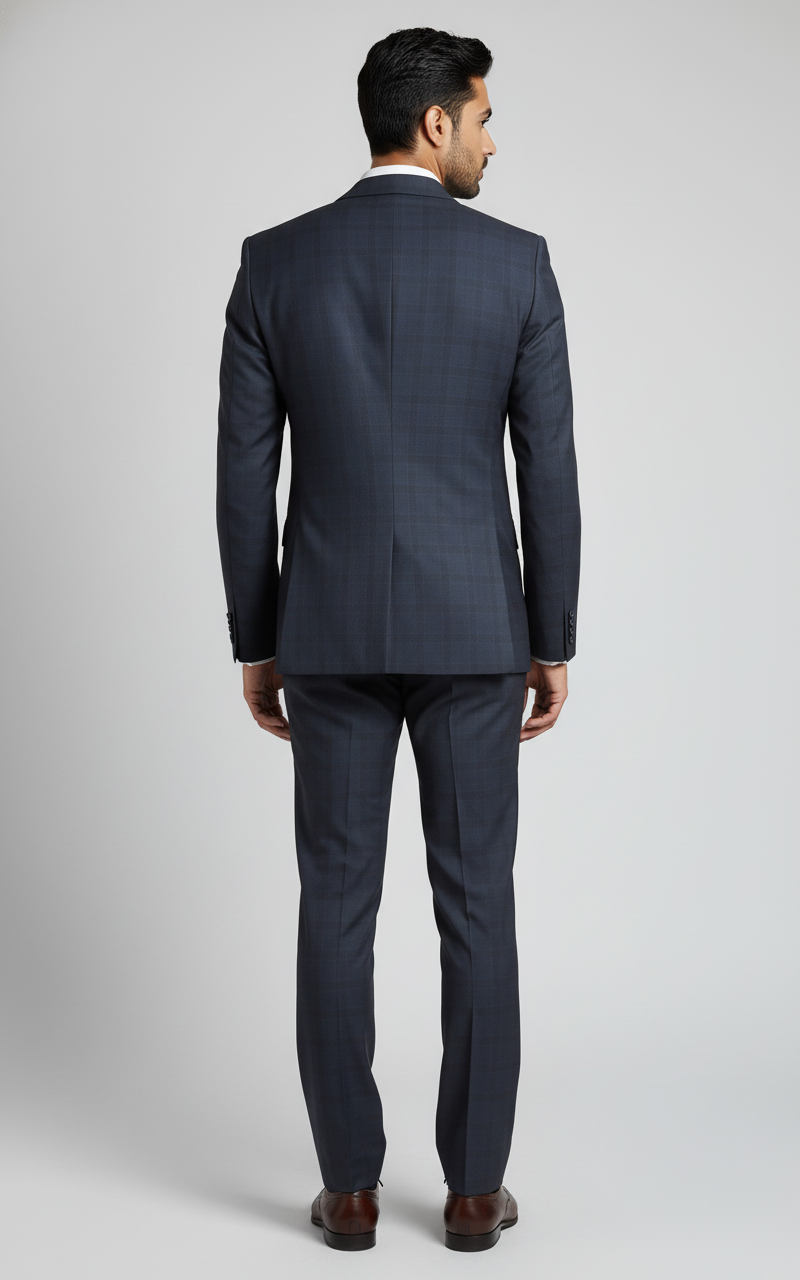 Men's Shop Men Black Three-Piece Suit | RM-472 Secondary image