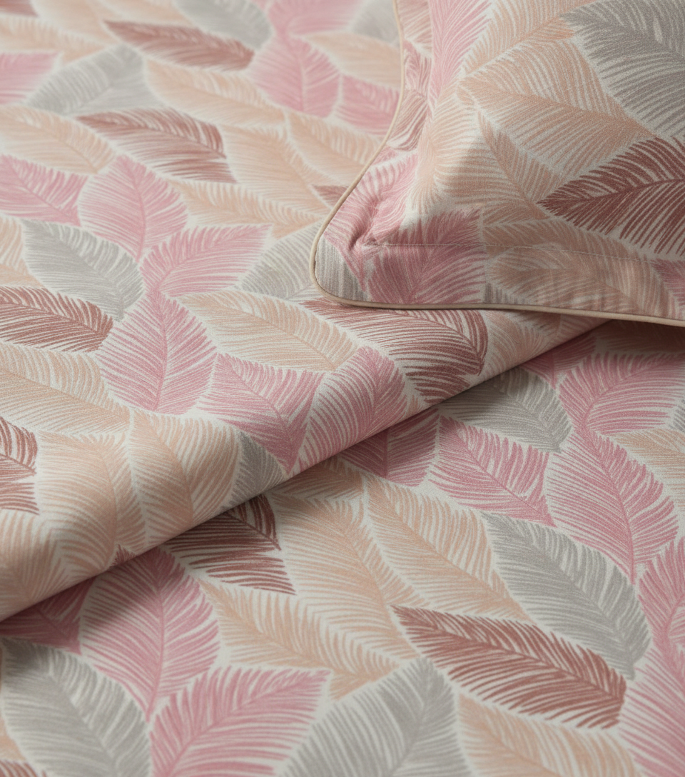 Raymond Home Pink Cotton Bedsheet | HFB-133 Secondary image