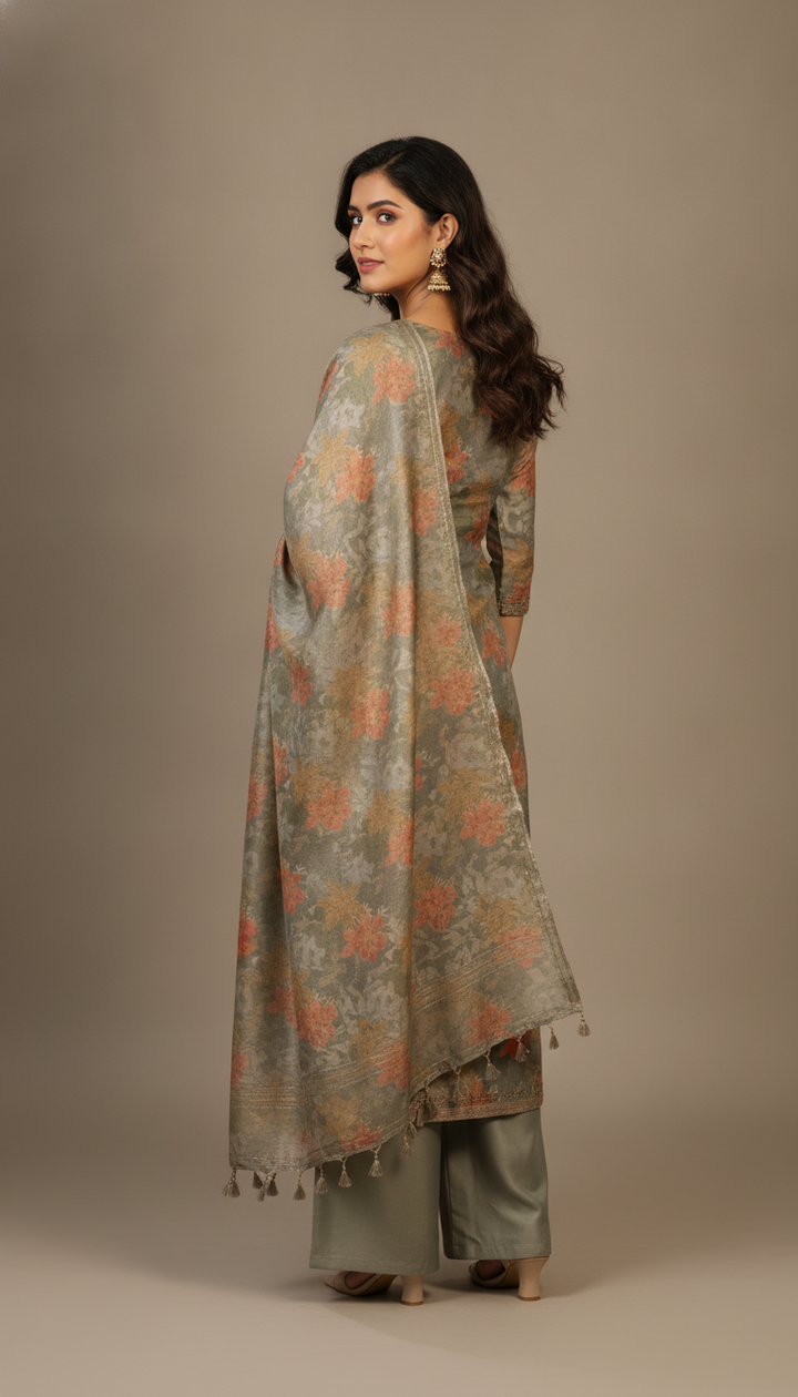 SILK251-FREESIZE - Lakshay
