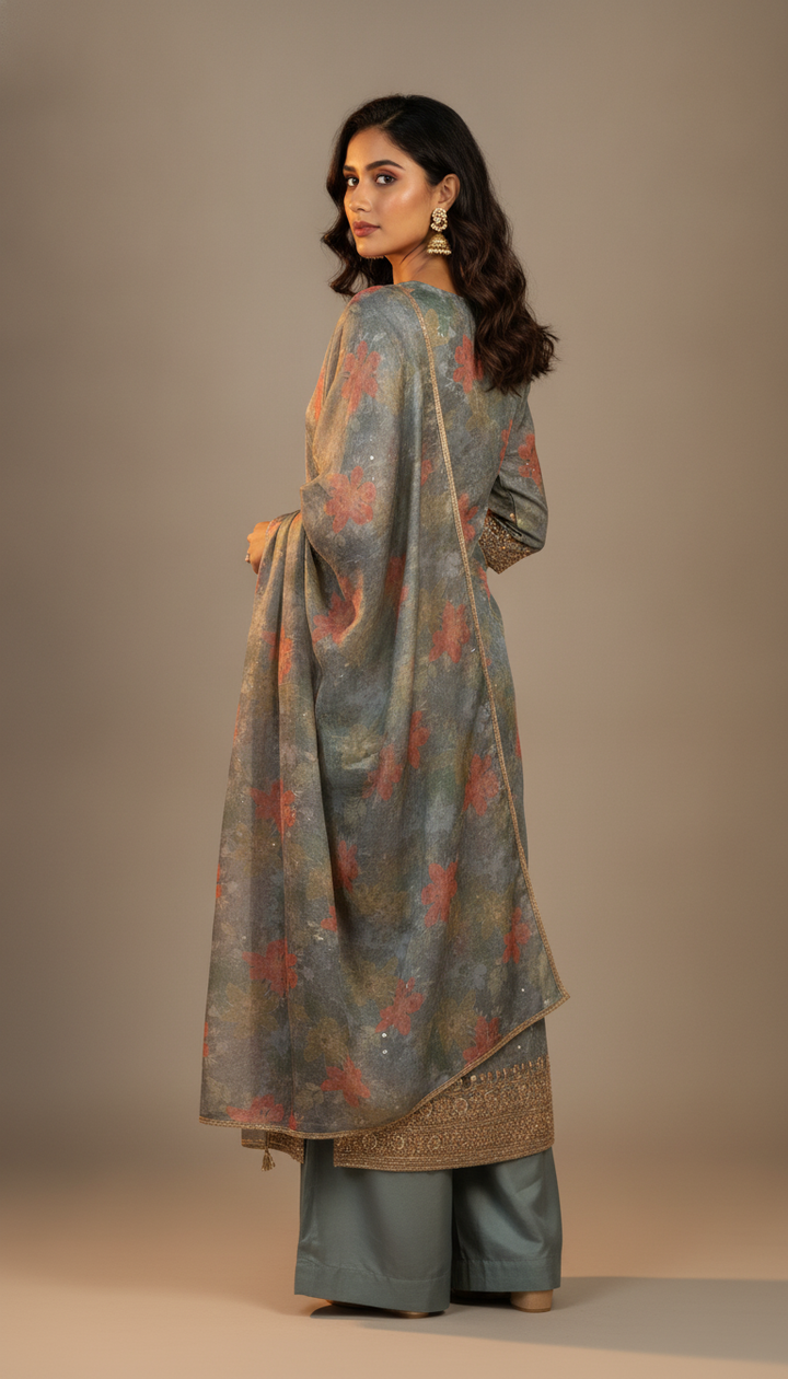 SILK249-FREESIZE - Lakshay