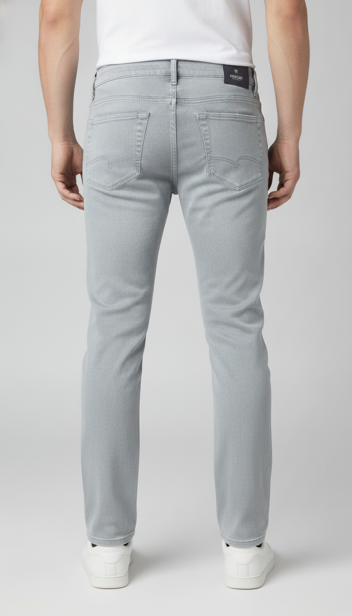 Grey Denim Jeans Secondary image