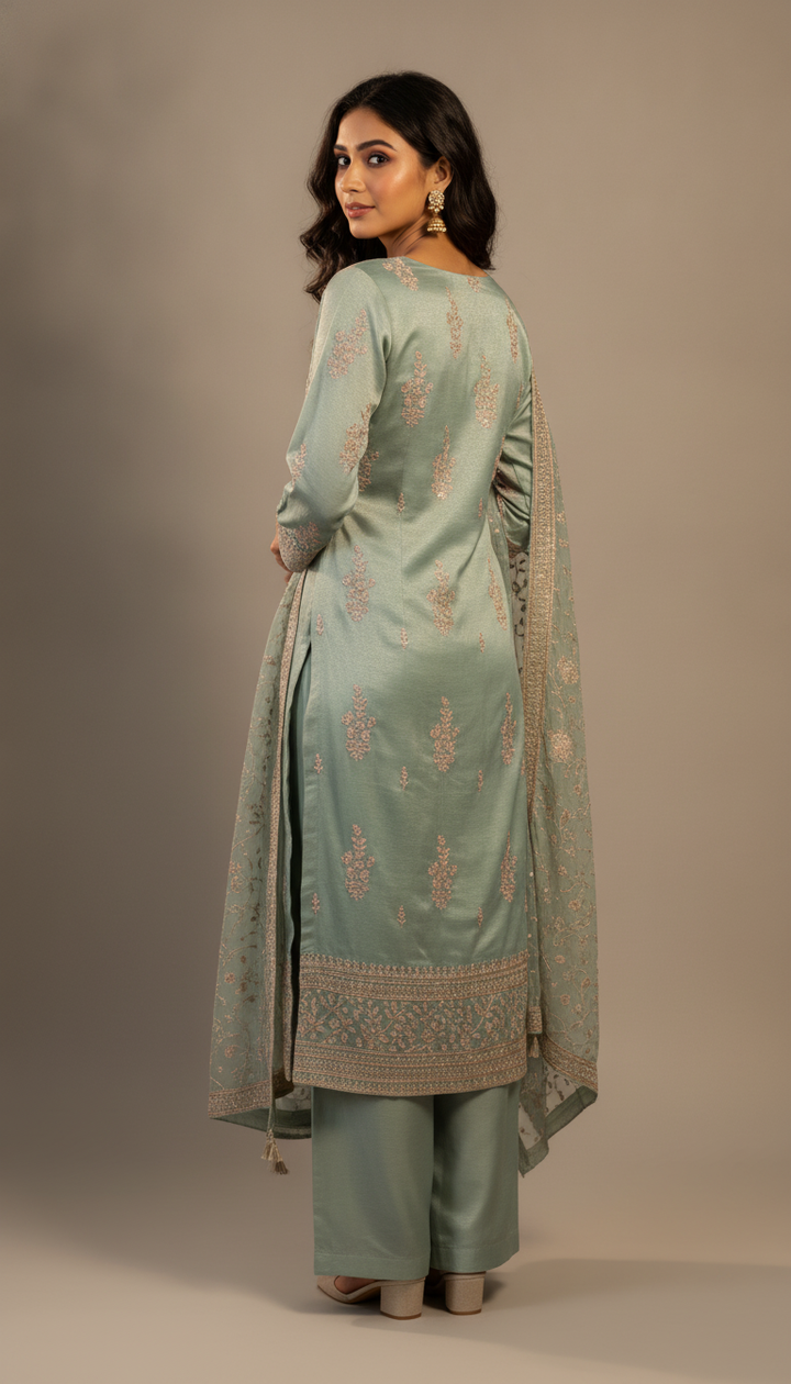 SILK243-FREESIZE - Lakshay