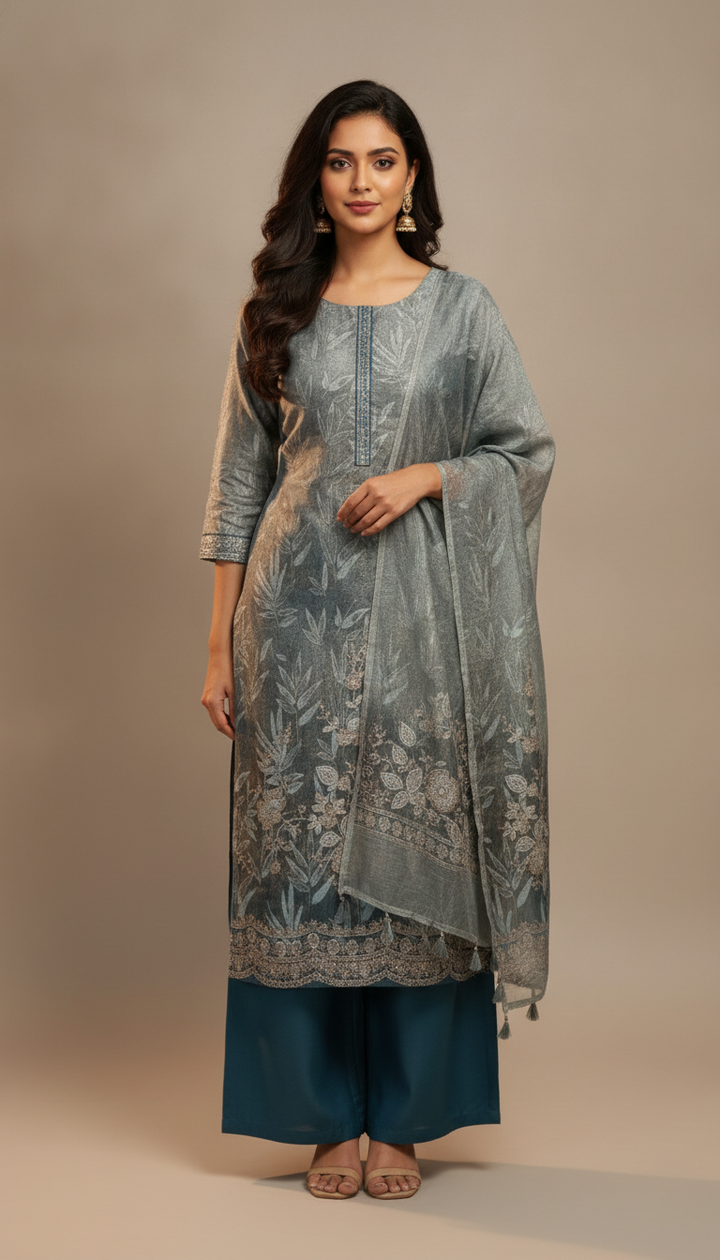 SILK253-FREESIZE - Lakshay Main image