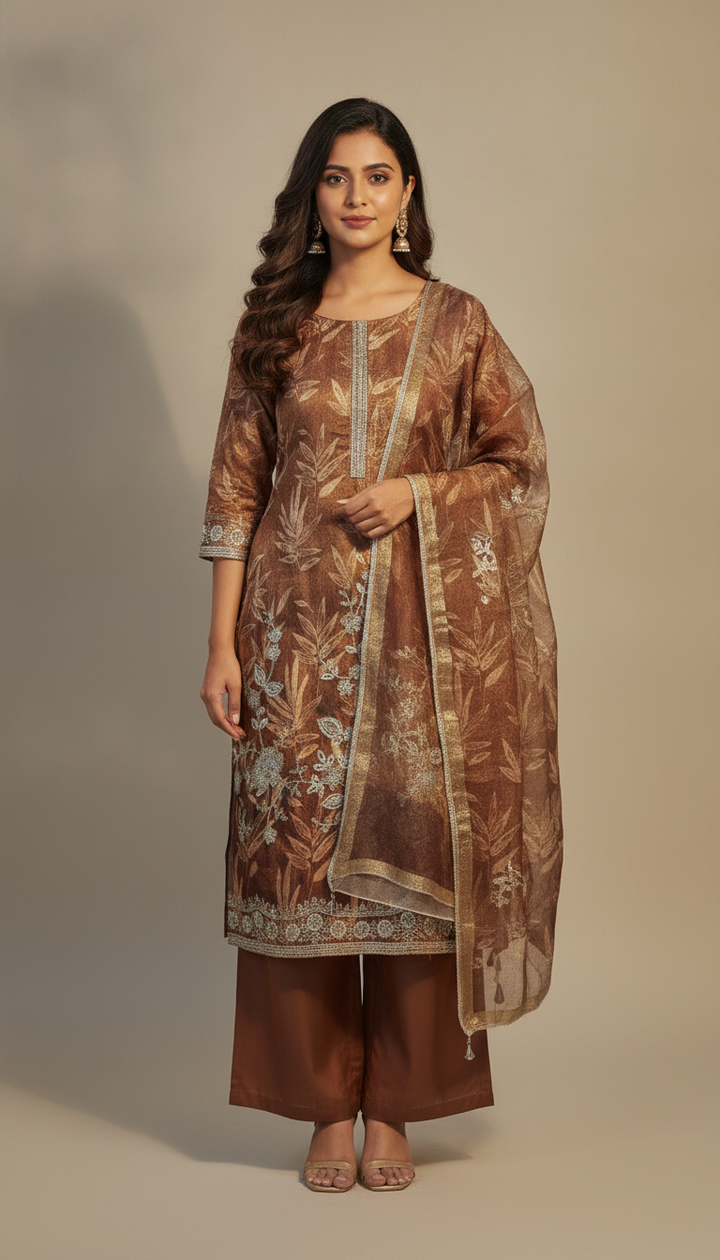 SILK252-FREESIZE - Lakshay