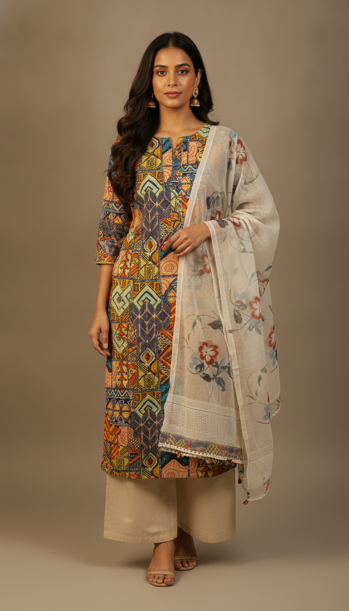 COTT128-FREESIZE - Laxmi Creation Main image