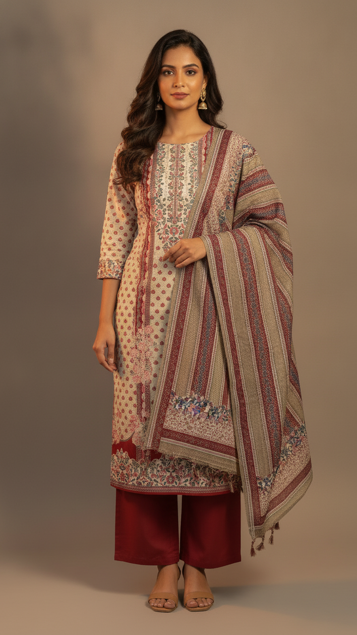 COTT079-FREESIZE - Noor