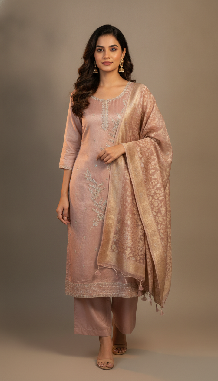 SILK248-FREESIZE - Lakshay
