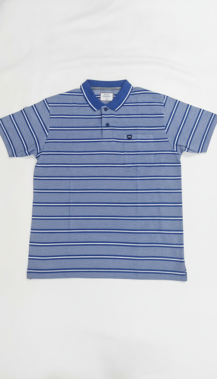 Clock & Decker Men Blue Cotton Blend T-Shirt | RM-429 Secondary image