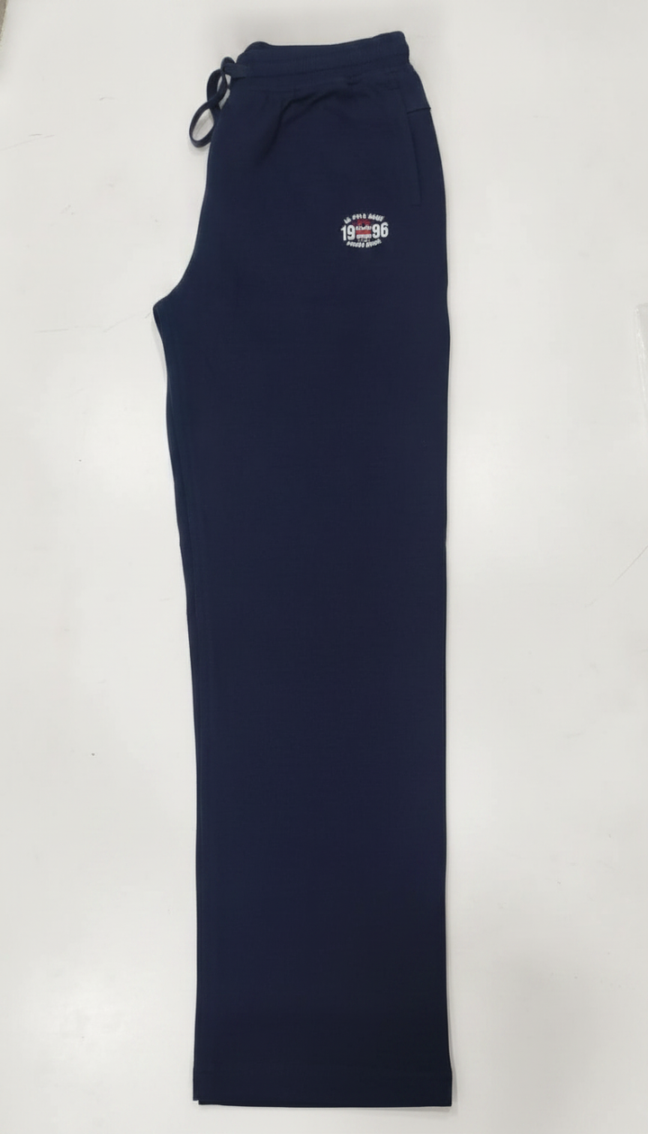 Ex-Polo Men Blue Cotton Blend Track Pant | RM-571 Secondary image