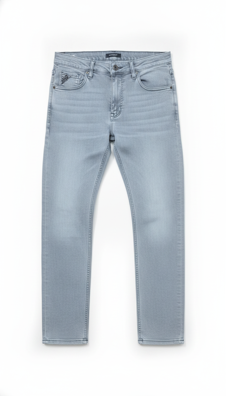 Airport Men Grey Denim Jeans | RM-547 Secondary image
