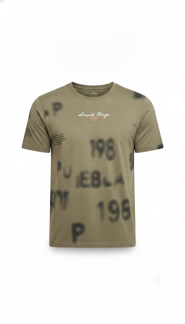 Clock & Decker Men Grey Cotton Blend T-Shirt | RM-527 Secondary image