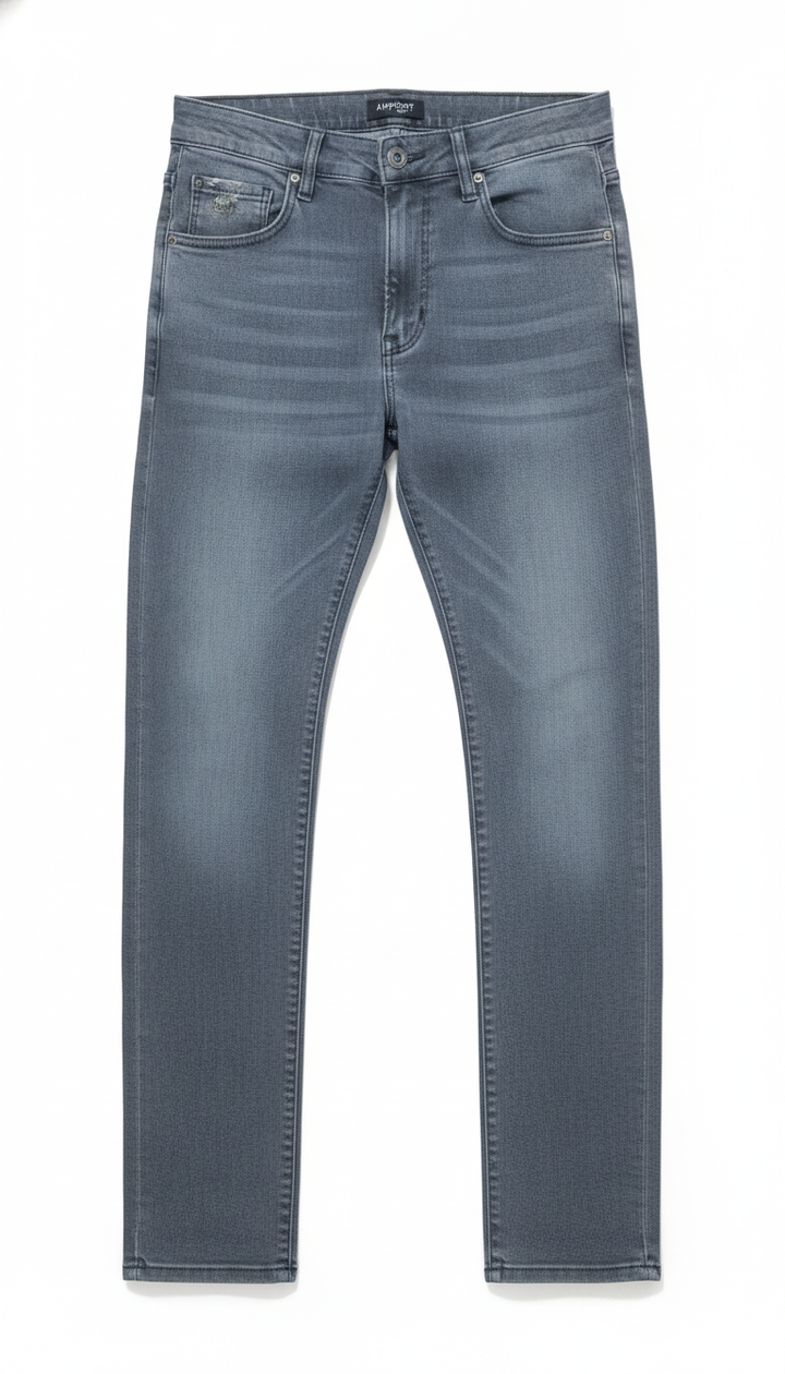 Airport Men Grey Denim Jeans | RM-587 Secondary image
