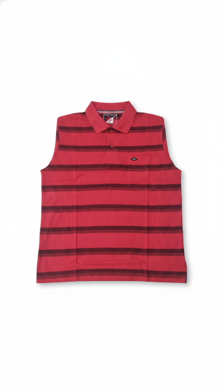 Clock & Decker Men Red Cotton Blend T-Shirt | RM-447 Secondary image