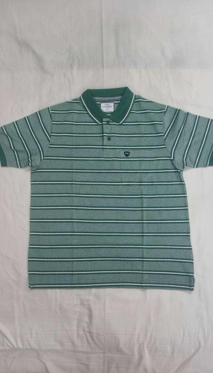 Clock & Decker Men Green Cotton Blend T-Shirt | RM-433 Secondary image