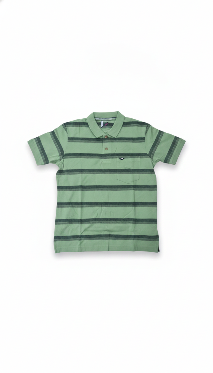 Clock & Decker Men Green Cotton Blend T-Shirt | RM-446 Secondary image