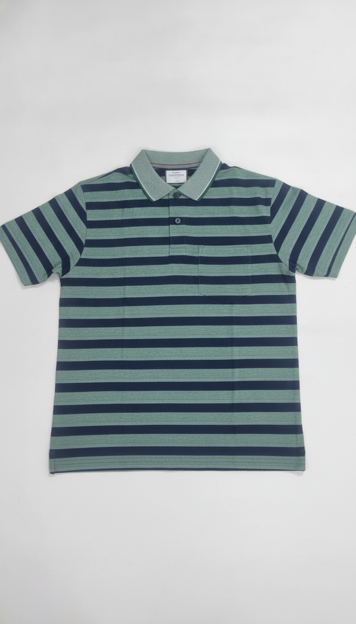 Clock & Decker Men Green Cotton Blend T-Shirt | RM-437 Secondary image